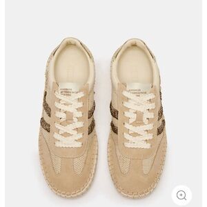 Steve Madden Beige and Brown Sneakers